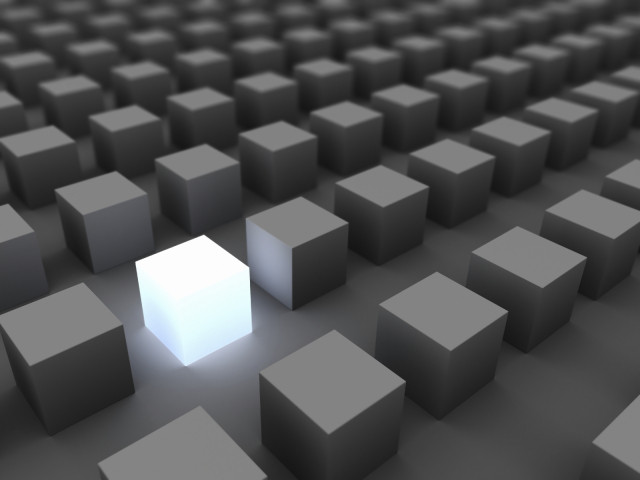 Rows of squares